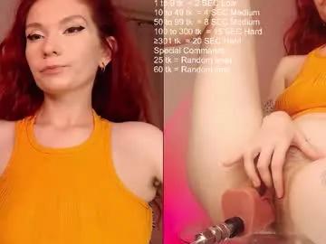 mayrumey — GOAL: full NAKED [500 tokens remaining] SPERM on PUSSY last goal) #fuckmachine #hairy #pvt #hairyarmpits #redhead